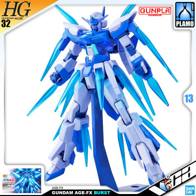 ⭐️ BANDAI GUNPLA HIGH GRADE AGE HGGA HG 1/144 GUNDAM AGE-FX FX BURST ประกอบ หุ่นยนต์ โมเดล กันดั้ม กันพลา ของเล่น VCA GUNDAM