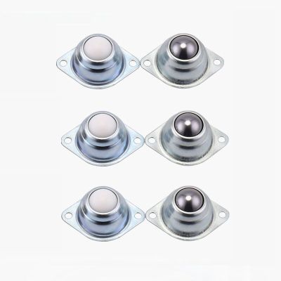 4Pcs Metal Steel Swivel Ball Caster Wheel Universal Eye Round Wheel for Machinery Trolleys Furniture Hardware By HXS Furniture Protectors Replacement