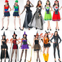 ? Halloween Costume Red Witch Vampire German Beer Festival Costume Cosplay Hip Hop Singer Stage Performance Costume ZZ