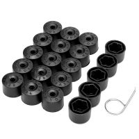 20Pcs Car Wheel Lug Nuts Covers Caps With Removal Tool For VW Volkswagen Jetta Golf Passat Beetle EOS Tiguan Auto Accessories