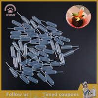 【SHZTGM】 100pcs พลาสติกบีบ4ml Transfer Dropper ทิ้งปิเปตสำหรับคัพเค้ก