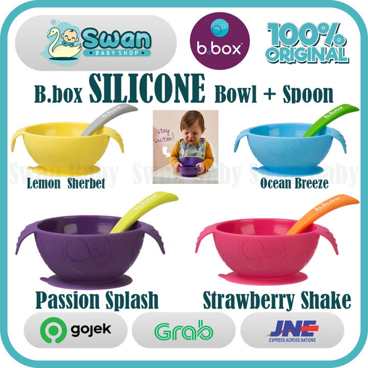 BBox B Box Silicone Bowl & Spoon Semua Varian Warna / All Color ...