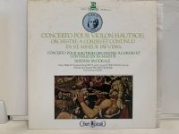 1LP  Vinyl Records แผ่นเสียงไวนิล CONCERTO POUR VIOLON, HAUTBOIS.   (H11A27)