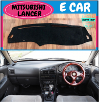 พรมปูคอนโซลหน้ารถ สีดำ มิตซูบิชิ แลนเซอร์ อีคาร์ ปี 1992-1996 Mitsubishi Lancer E-Car พรมคอนโซล พรม