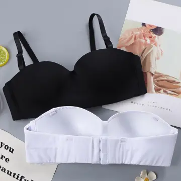 women invisible bra strapless bralette 1/2