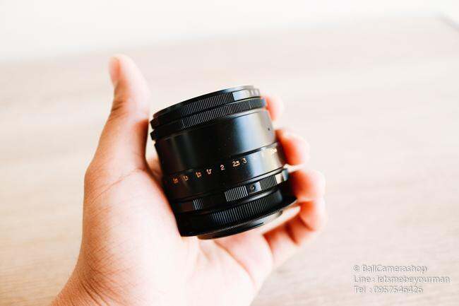 ขายเลนส์มือหมุน-helios-44-2-58mm-f2-ใส่กล้อง-nikon-dslr-ได้ทุกรุ่น-โบเก้หมุนในตำนานจาก-russia-serial-7732697-infinity-focus-ไม่ได้