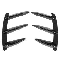 Rear Bumper Spoiler Side Air Outlet Wing Canard Fin for A-Class W176 A200 A260 A250 A45 for