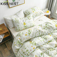 European Flower Style Bedding Sets 2-3 Pieces,1 Duvet Cover ,12 Pillowcases,Queen King Single Double Twin Full Size