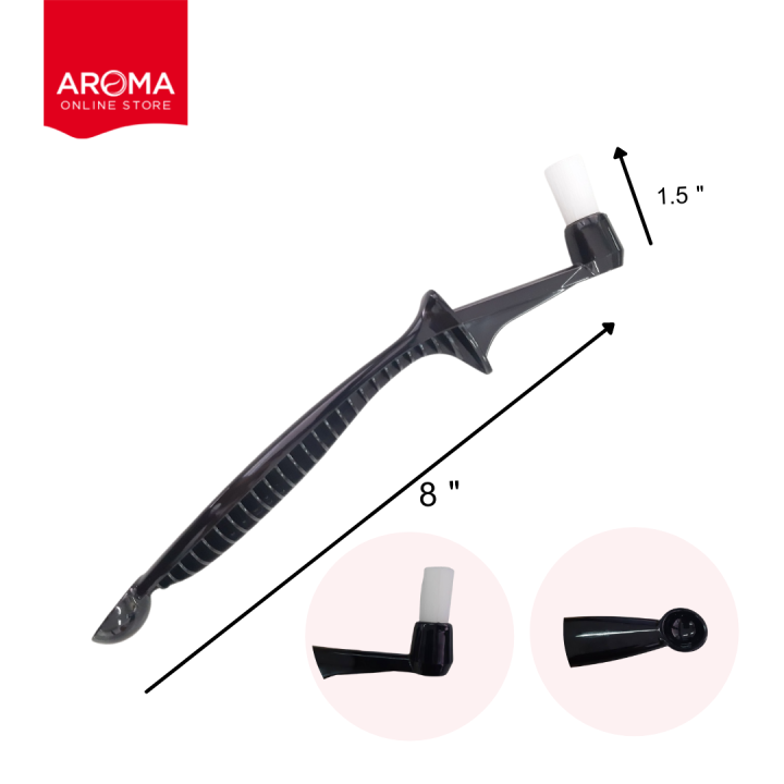 Aroma แปรงไนล่อนขัดร่องหัวชง 8 นิ้ว Group Brush, Drip Guard, 8"