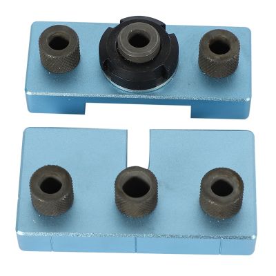 8/10/15Mm 3 in 1 Drilling Locator Drilling Guide Kit 2 in 1 Tenon Hole Puncher Woodworking Joinery High Precision Dowel Jigs Kit