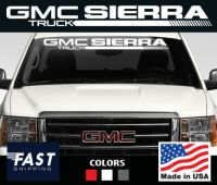 For fits GMC Sierra 1500 2500 3500 hd denali 4x4 emblem windshield decal sticker