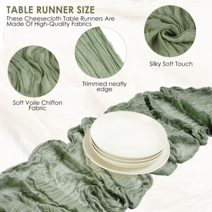 6-pack-cheese-cloth-table-runner-rustic-sage-green-tablecloth-gauze-table-runner-35-x120-cheesecloth-gauze-table-runner-cheesecloth-boho-table-runner-for-wedding