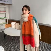 {Warm scarf}2022 Inverno Novo Emcoreano Moda Cachecol Feminino Grosso Imitado Xale Ao Ar Livre Design De Luxo Manter