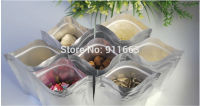 【DT】 hot  11cmx16cm*0.20mm+3cm 100pcs. Reclosable Zipper Bag  Aluminium Foil Ziplock Bag Self -Sealed Plastic Ziplock Bag