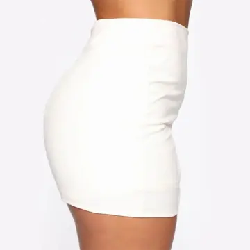 Women's Butt Cover Up Layering Fake Top Lower Sweep Mini Skirts