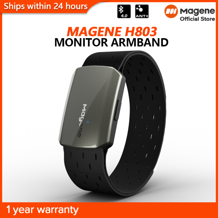 Magene H803 Heart Rate Sensor Monitor Armband Dual Mode Outdoor Fitness