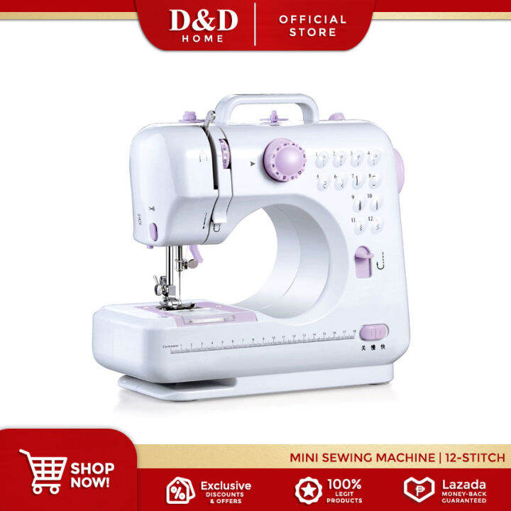Eatbuy Portable Sewing Machine, Mini Household Sewing Machine for ...