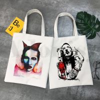 【ACD】   Marilyn Manson Vintage New Female Handbags Hot Selling Fashion Handbag Canvas Bag Tote Ladies Casual Shoulder Bag Shopping Bags