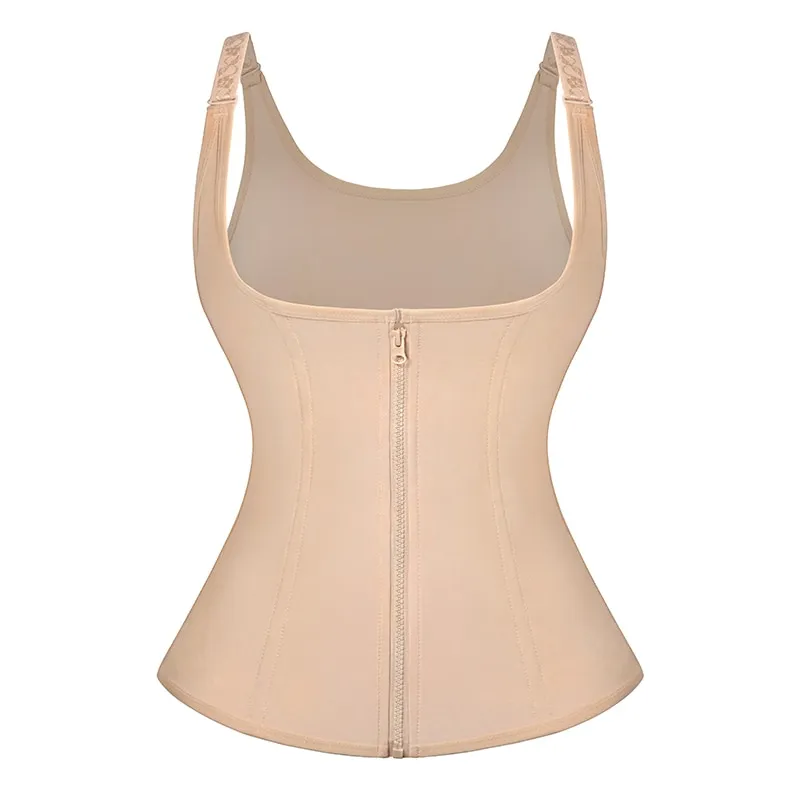 Waist trainer corset is used for weight loss, sports, fitness, body-building,  body-building, body-building, body-building, body-building, waistband,  shoulder belt, body-building, body-building