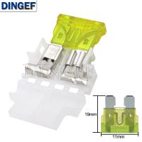 【YF】 5Set Medium Auto Fuse Holder With Car Boat Truck ATC ATO Blade 1A 2A 3A 4A 5A 7.5A 10A 15A 20A 25A 30A 35A 40A