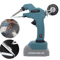 ☈❇☎ Cordless Soldering Iron Portable Automatically Send Tin Welding Gun Repair Power Tool for Makita for Milwaukee Battery