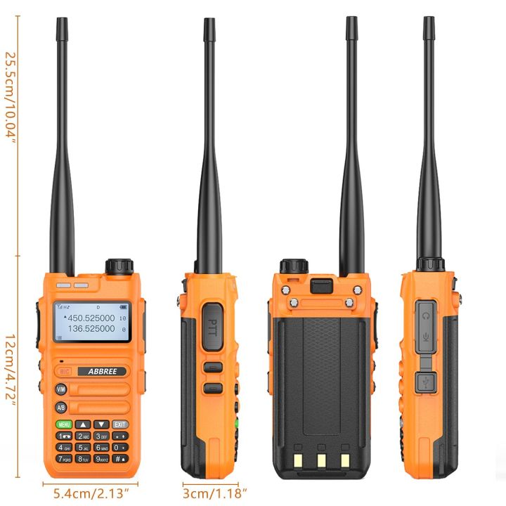 j116-aree-ar-f5-10w-walkie-talkie-ระยะไกลไร้สายอัตโนมัติความถี่สแกนเนอร์ที่มีประสิทธิภาพ-usb-ค่าใช้จ่ายสองทางวิทยุ