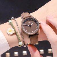 Jam Tangan Perempuan Retro Ladies Casual Watch Daisy celet Elegant Watch Waterproof 小雏花手链复古手表