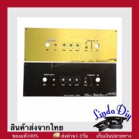 เพลทตู้บลูทูธ ZK-502MT-1002MT 3วอไม่ย้าย ขนาดแผ่น 25x9 cm. ขนาดช่อง 16x4 cm.