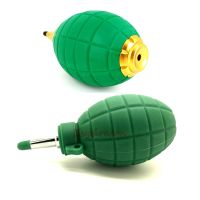 Green / Golden Grenade Rubber Air Blower Pump Duster Cleaner for Camera Lens Filter CCD CMOS Sensors LCD Screen Lens Cleaners