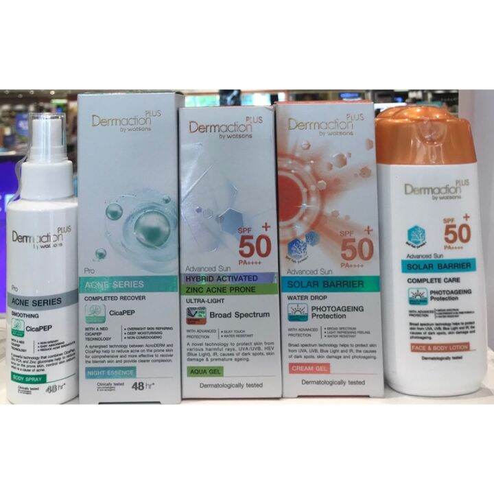 Dermaction Plus Zinc Acne Prone Gel 40ml Spf 50 Lazada PH