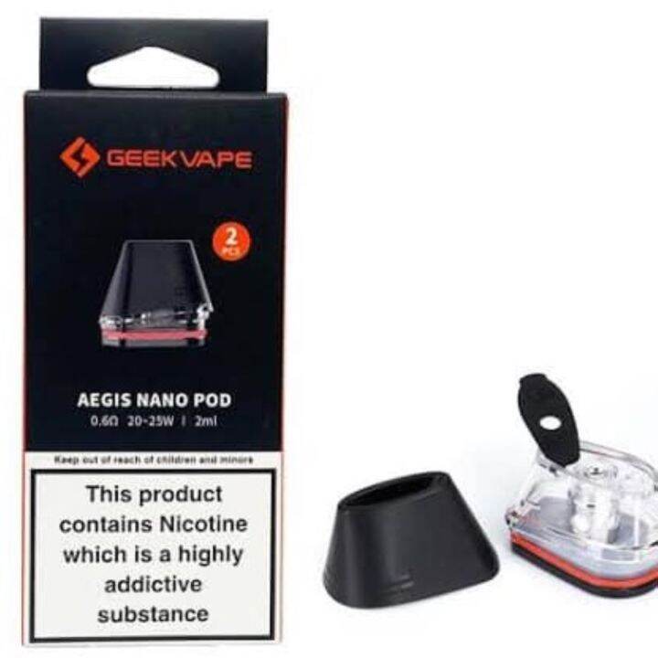 Pod Sans Nicotine Cartouche GEEKVAPE Q Pod - Lot De 3 Rsistances Pour SONDER  Q / WENAX Q (0.6, 0.8, 1.2) Rsistances Pod 0.6ohm 0.8ohm 1.2ohm