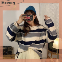 [MERVIN]?[HOT SALE]?? เสื้อยืดคอกลมแขนยาวผู้หญิงทรงหลวมลำลองแฟชั่นแนวสตรีทแวร์ฤดูใบไม้ร่วง