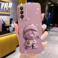 YBD ดีไซน์ใหม่ สำหรับ Tecno Camon 18P 18T เคส CH6n CH6สเตอริโอ3D หรูหราเคสโทรศัพท์แฟชั่นสุดน่ารัก