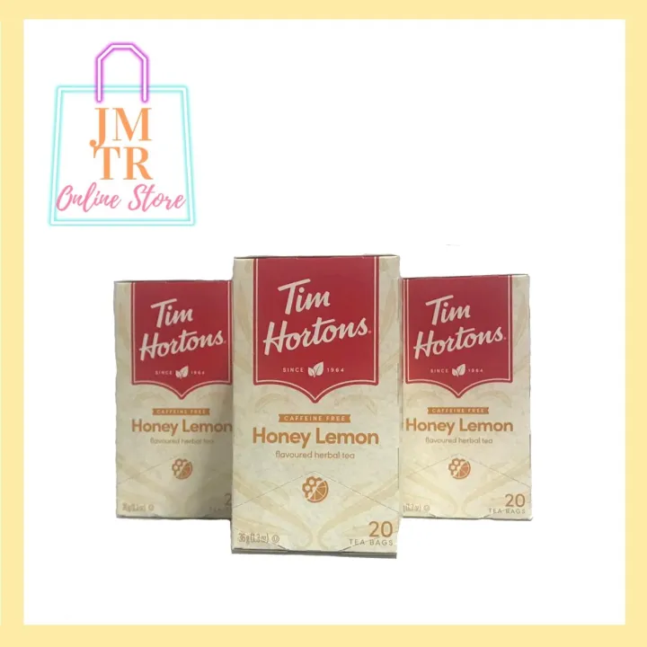 Tim Hortons Honey Lemon Tea (20 Tea Bags) Lazada PH