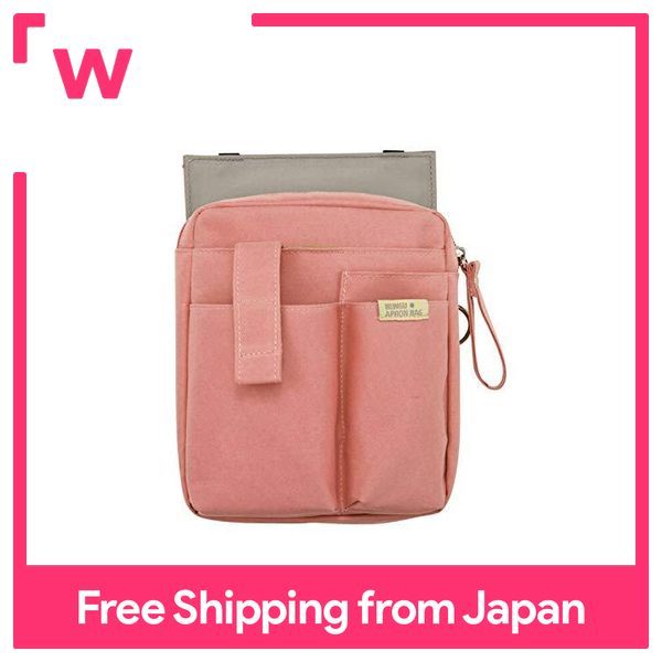 kutsuwa-ที่ใส่กระเป๋าสะพายหน้าเครื่องเขียนสีชมพู-be007pk