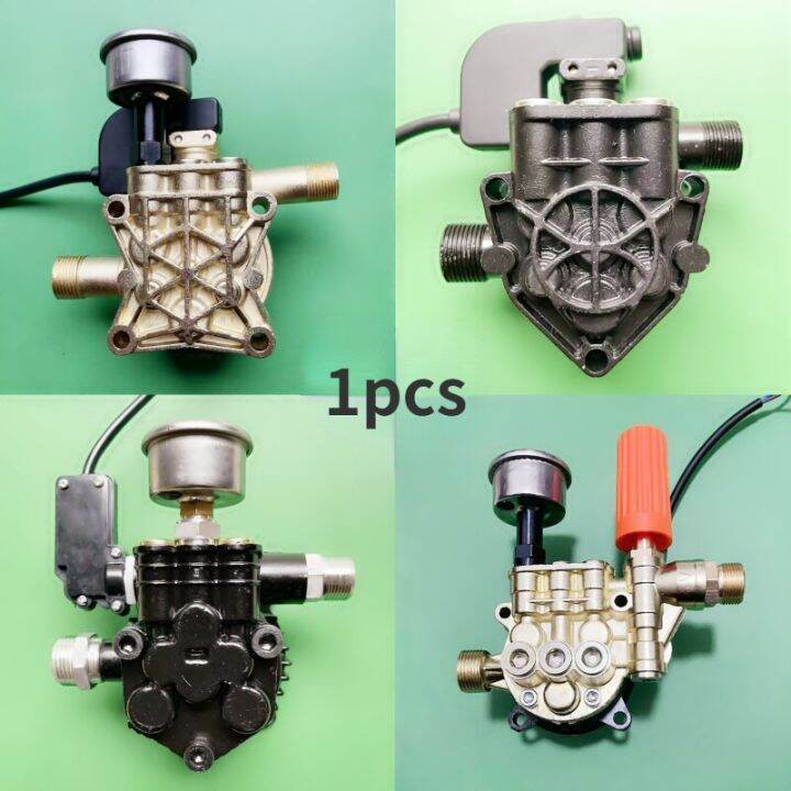 220V Pressure Washer Water Pump Head Assembly Pressure Washer Cylinder