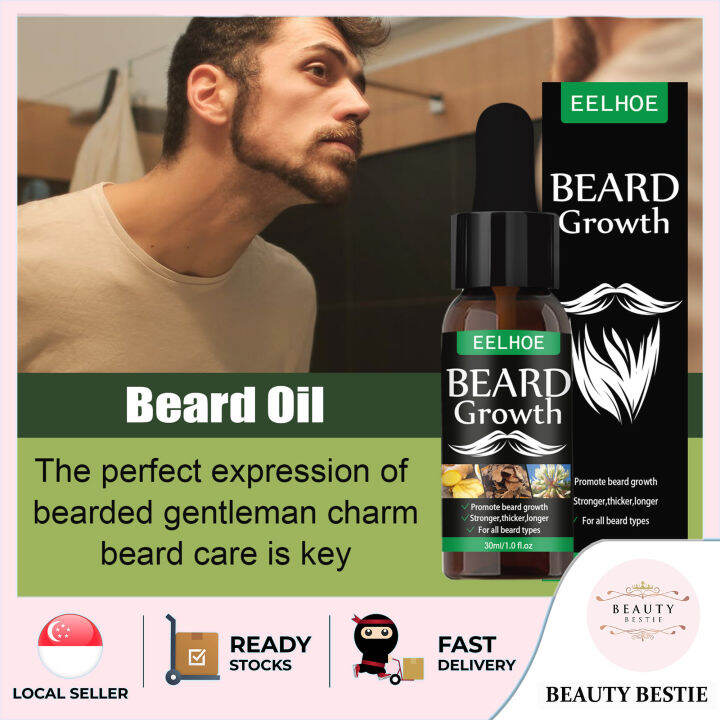 Eelhoe Beard Growth Liquid Organic Beard Oil Natural Accelerate