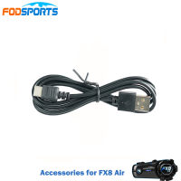 Fodsports FX8 Air Parts Charging Cable for Helmet Intercom Bluetooth Headset Accessories for Intercom USB Cable for FX8 Air