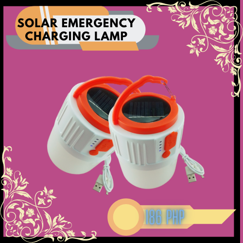 HSV65 Solar Emergency Charging Lamp Lazada PH