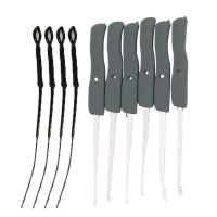 【YF】 10pc/Set Stainless Steel Lock Pick Set Locksmith Tool Pin Broken Key Extractor Remove Hooks Tools