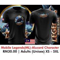 Mobile Legend (ML) Alucard Character Unisex Shirts For Men and Women