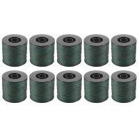 10X, 500M 100LB 0.5mm Super Strong Braided Fishing Line PE 4 Strands Color:Dark Green