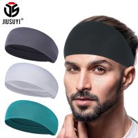 Fashion Sweatband Headband Wide Version Absorbent Soft Smooth Super Elastic Breathable Comfortable Sweat Hair Head Band Girl Men