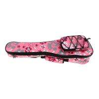 Kowaku ผ้า Oxford ทนทาน Ukulele กระเป๋าสะพายกันฝุ่นขนาดใหญ่สำหรับดนตรี
