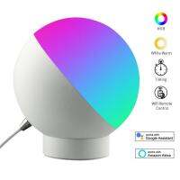 WiFi Desk Lamp Wireless Tuya Smart APP Control Timer Alexa Compatible Night Light RGB DImmable for Smart Home Desktop Bedroom