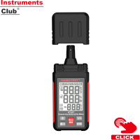 Instruments HABOTEST HT607 Digital Hygrometer อุณหภูมิแบบใช้มือถือ &amp; Humidty Meter Thermo-Hygrometer LCD Ther-Mometer Hygrometer Psychrometer หลอดไฟเปียก Dew Point อุณหภูมิความชื้นเครื่องตรวจจับสูงสุด/นาที/โหมดเก็บข้อมูล