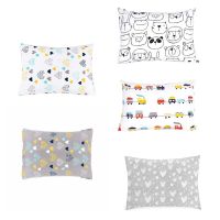 ZZOOI D7YD Baby Pillowcase Ultra Soft Cotton Toddler Cot Bed Sleeping Envelope Pillow Cover