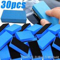 hot【DT】卍  1/30PCS Car Sponge Applicator Glass Wax Coat Sponges and Cleaning