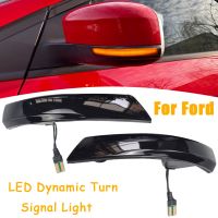 For Ford Focus 2 MK2 Focus 3 MK3 3.5 Mondeo MK4 EU Rear-View Mirror Light Flowing Water Blinker LED Dynamic Turn Signal Light