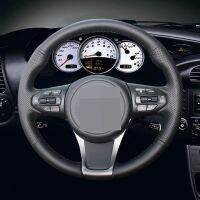 Black Artificial Leather Car Steering Wheel Cover for  Kia Sorento 2015